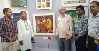 রাজশাহী বিশ্ববিদ্যালয়ে শুরু হয়েছে সপ্তাহব্যাপী চারুকলা প্রদর্শনী